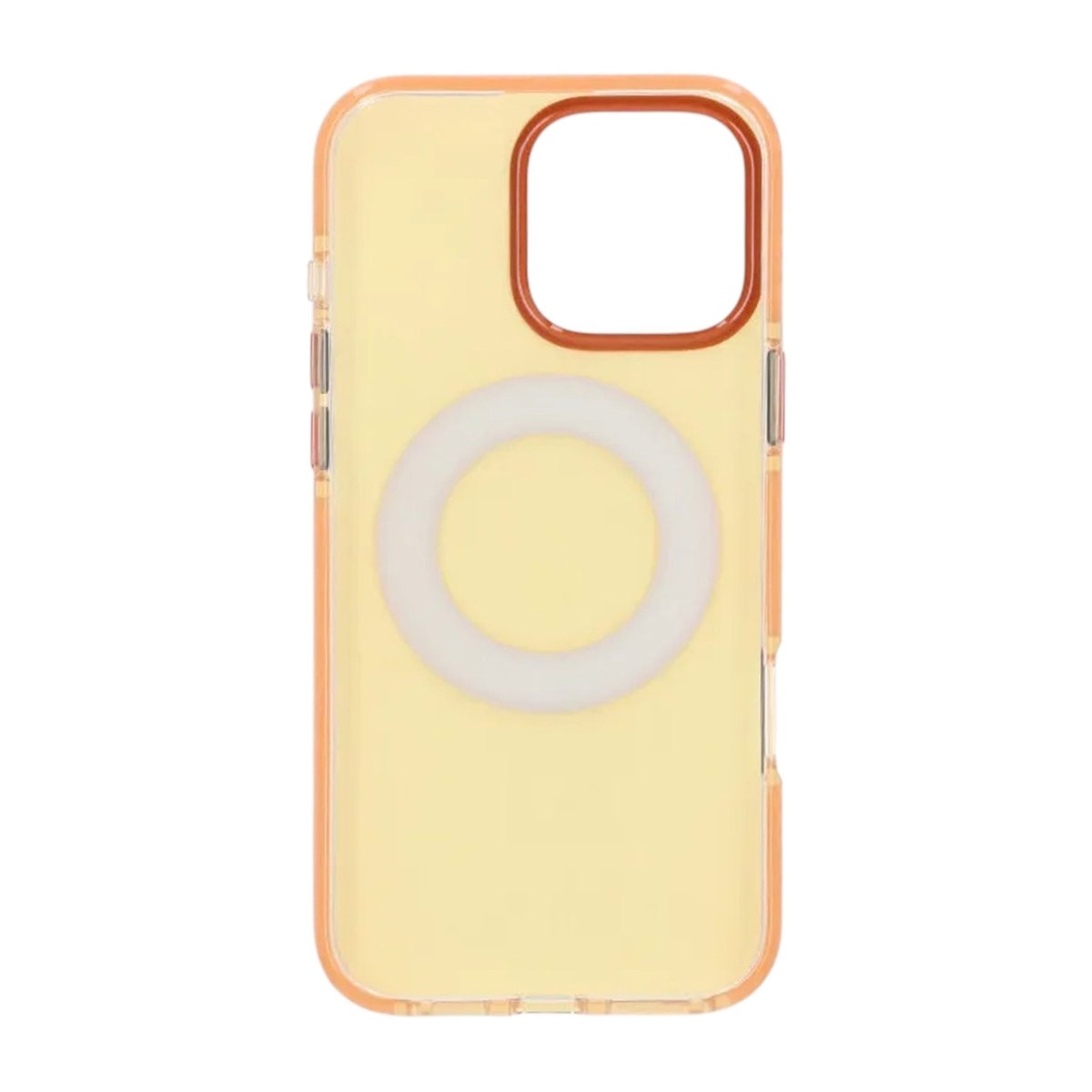 iPhone 16 Pro Max Cover med roterbart stativ Orange