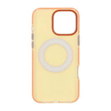 iPhone 16 Pro Cover med roterbart stativ Orange