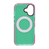 iPhone 17 Cover med roterbart stativ Grøn