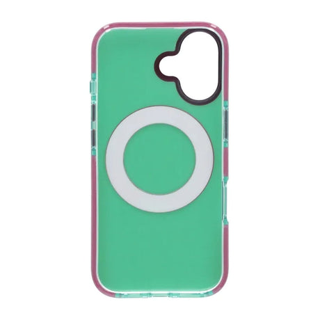 iPhone 17 Cover med roterbart stativ Grøn