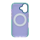 iPhone 17 Cover med roterbart stativ Lilla