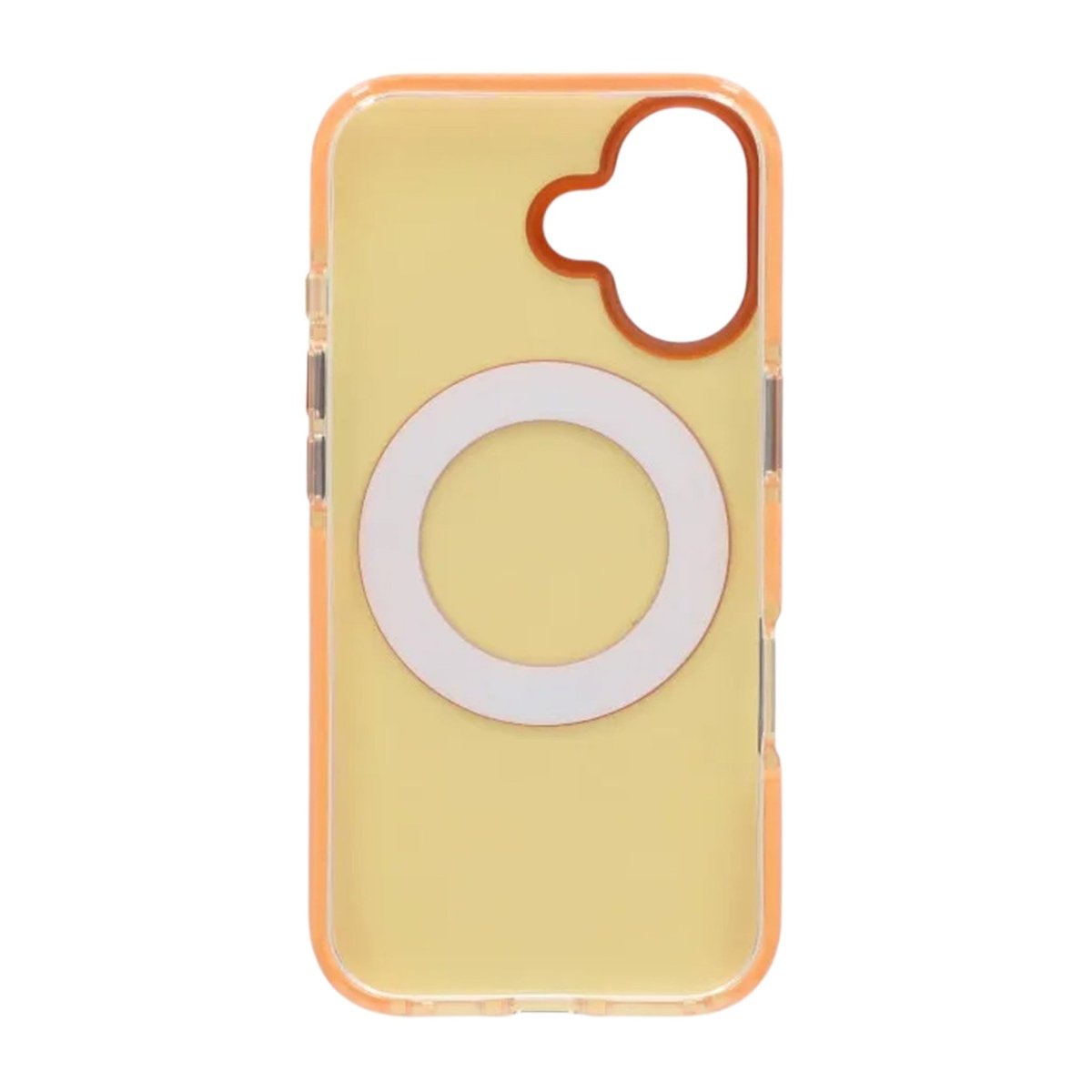 iPhone 17 Cover med roterbart stativ Orange