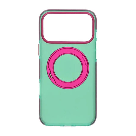 iPhone 17 Pro Cover med roterbart stativ Grøn