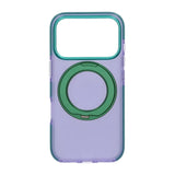 iPhone 17 Pro Cover med roterbart stativ Lilla