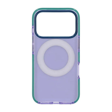 iPhone 17 Pro Cover med roterbart stativ Lilla