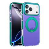 iPhone 17 Pro Cover med roterbart stativ Lilla