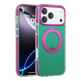 iPhone 17 Pro Max Cover med roterbart stativ Grøn