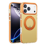 iPhone 17 Pro Max Cover med roterbart stativ Orange
