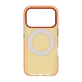 iPhone 17 Pro Cover med roterbart stativ Orange