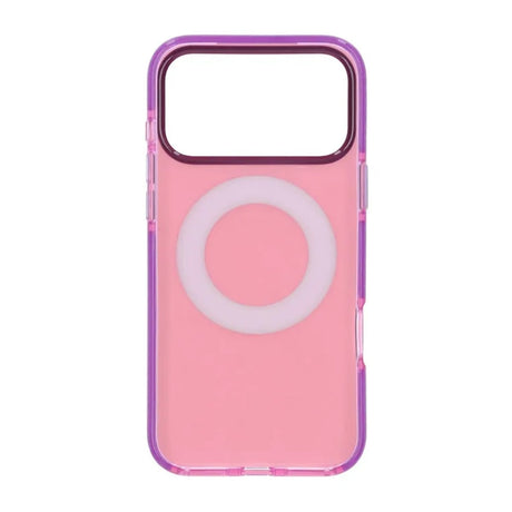 iPhone 17 Pro Cover med roterbart stativ Lyserød Lilla