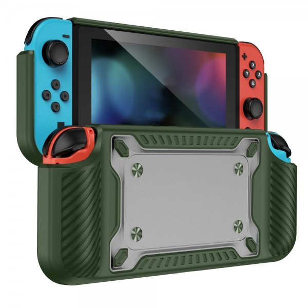 Stødsikkert cover til Nintendo Switch OLED Grøn