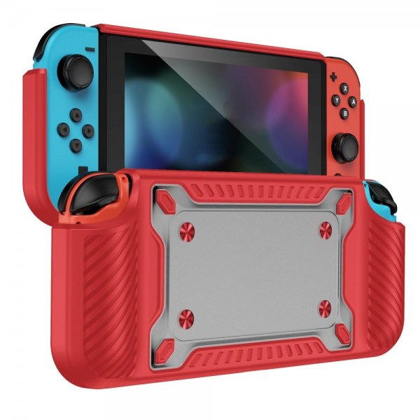 Stødsikkert cover til Nintendo Switch OLED Rød