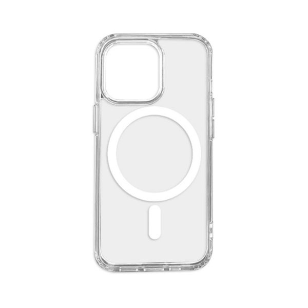 iPhone 13 Pro Max Cover TPU MagSafe Stødsikkert Gennemsigtigt