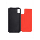 iPhone Xr Cover Udtrækkelig Kortholder Rød