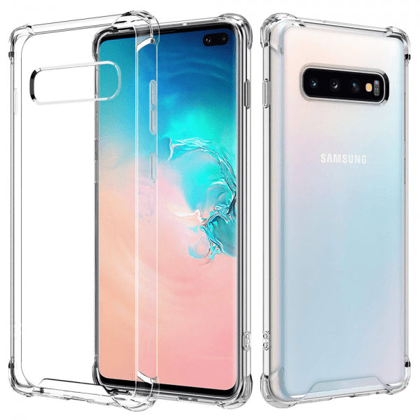 Samsung Galaxy S10 Plus Cover Stødsikkert Transparent