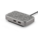 Moshi Symbus Q USB-C-hub med Qi-opladning