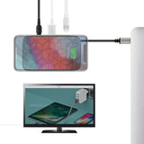 Moshi Symbus Q USB-C-hub med Qi-opladning