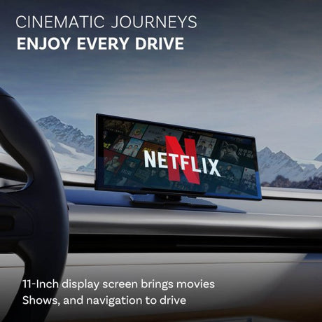 Ottocast ScreenFlow Bærbar Infotainment-skærm til Bil CarPlay/Android Auto