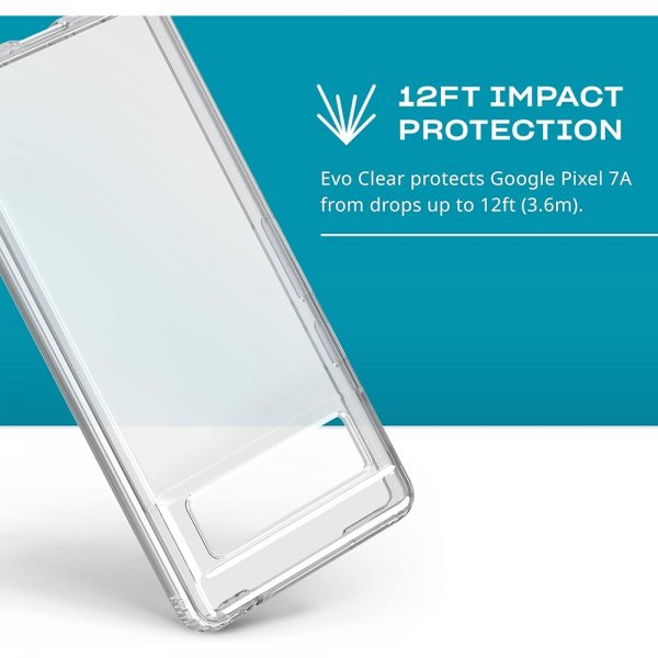 Tech21 Google Pixel 7a Cover Evo Clear Transparent