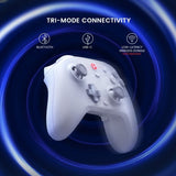 GameSir T4 Cyclone Trådløs Spilcontroller Multiplatform Hvid