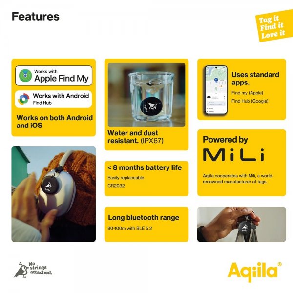 Aqiila Tagbird Nøglering