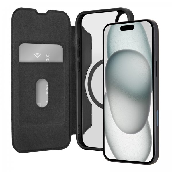 Puro iPhone 16 Cover Book Mag 2 Sort