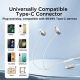 Joyroom Kablet Hovedtelefoner EC06 USB-C Sølv