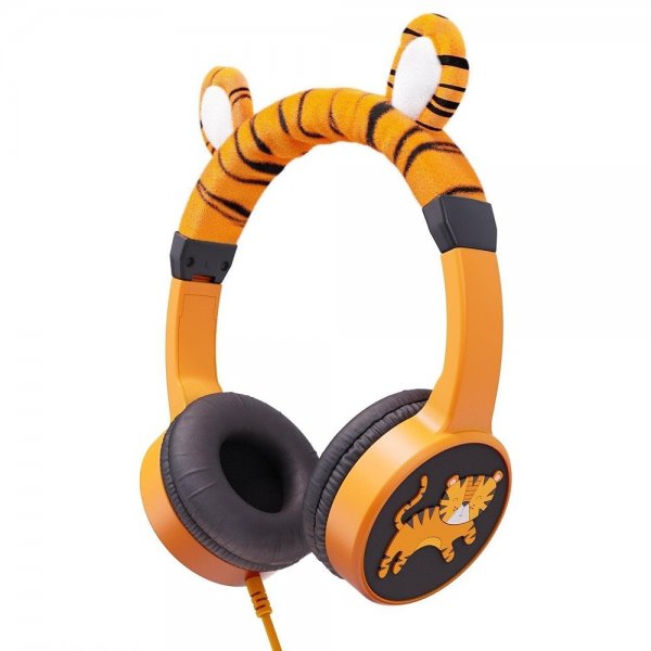 Planet Buddies Kablede Høretelefoner til Børn Charlie the Tiger Furry