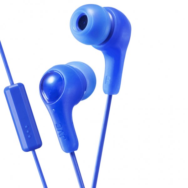 JVC Høretelefoner FX7M Gumy Plus In-Ear Mic Blå