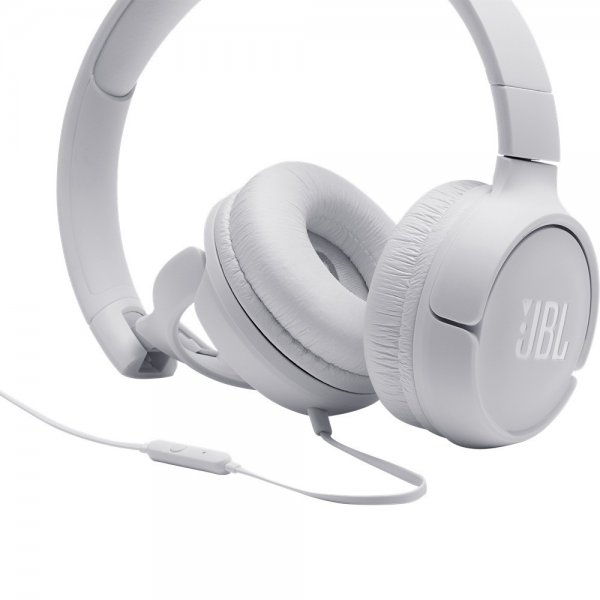 JBL Kablede Høretelefoner Tune 500 Hvid