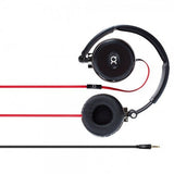 Xqisit Kablet Over-Ear Høretelefoner H100 3.5mm Sort