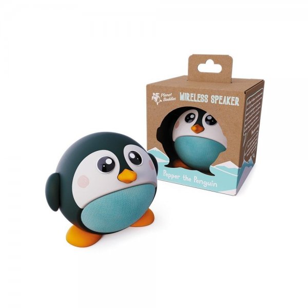 Planet Buddies Trådløs Højttaler til Børn Pepper the Penguin