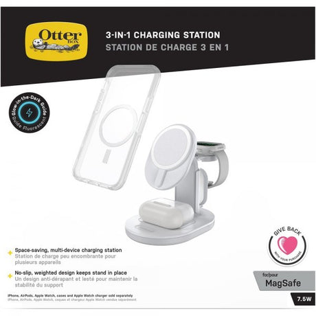 Otterbox Trådløs Oplader 3-i-1 Opladningsstation MagSafe Lucid Dreamer