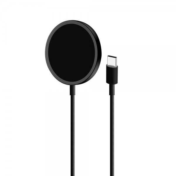 Puro Trådløs Oplader Magnetic USB-C Charging Cable MagSafe Sort