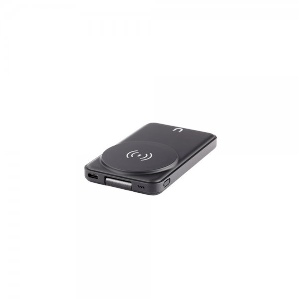 Deltaco Trådløs Oplader med aftagelig MagSafe-powerbank 3-i-1