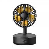 Baseus Trådløs Oplader og Ventilator Hermit Sort