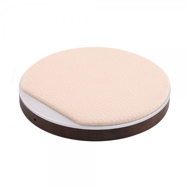 Xqisit Trådløs Oplader PU-læder 10W Beige