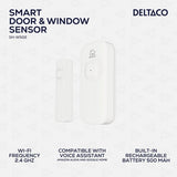 Deltaco Smart Home Trådløs Magnetsensor WiFi