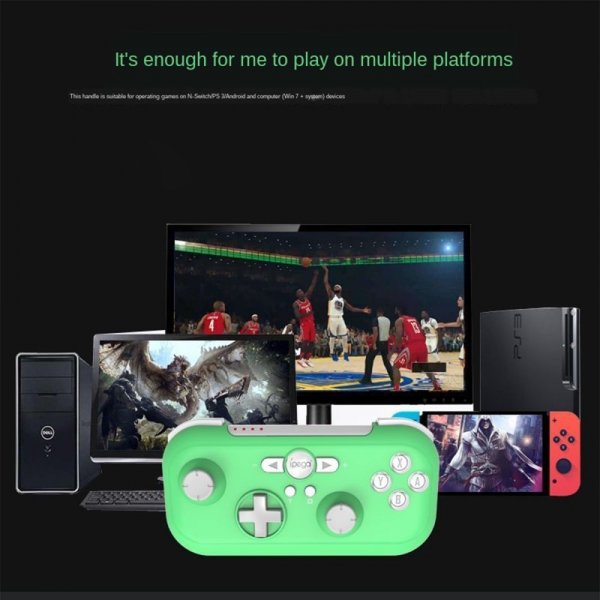 Ipega Trådløs Mini Gamepad til Nintendo Switch/Android/PC Gul