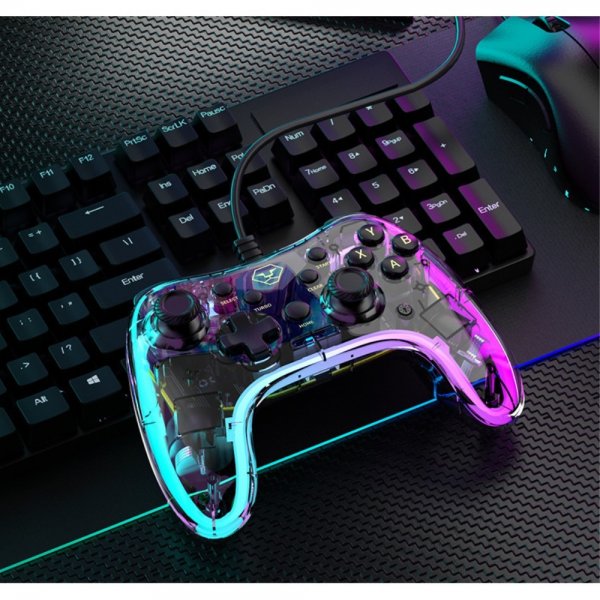 Aolion Klar Spilkontrol Nintendo Switch/PC Kablet RGB
