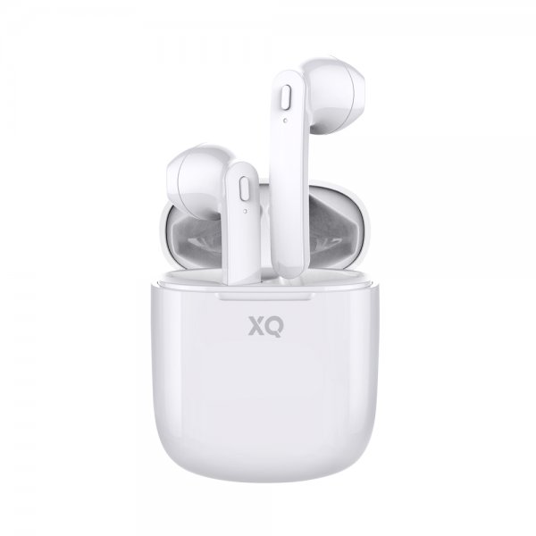Xqisit True Wireless Plus Trådløse Hovedtelefoner Hvid