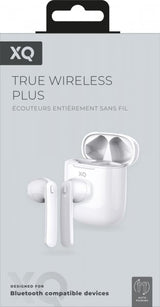 Xqisit True Wireless Plus Trådløse Hovedtelefoner Hvid