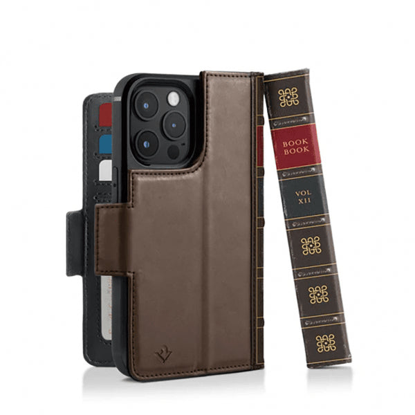 Twelve South iPhone 14 Pro Cover BookBook MagSafe Brun