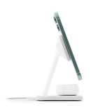 Twelve South Trådløs Oplader HiRise 2 Deluxe Qi2 MagSafe Hvid