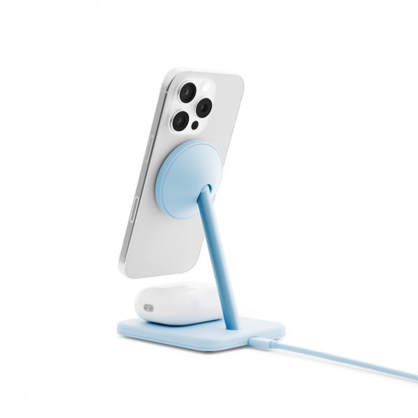Twelve South HiRise 2 Deluxe 2-i-1 MagSafe-oplader Glacier Blue
