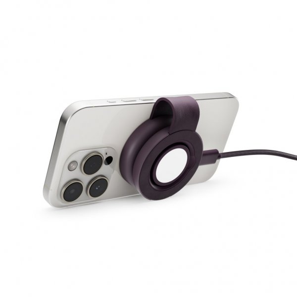 Twelve South ButterFly SE 2-i-1 MagSafe-oplader Midnight Plum