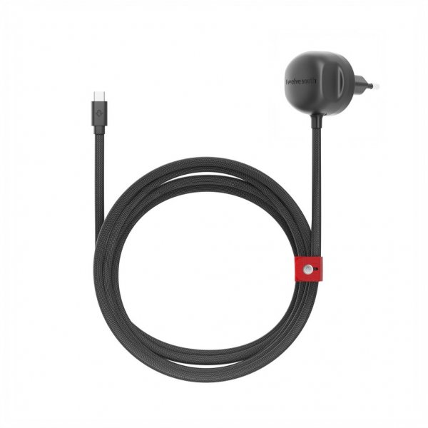 Twelve South PowerCord USB-C-oplader 3 meter skifer