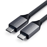 Satechi USB-C til USB-C kabel 2m Grå