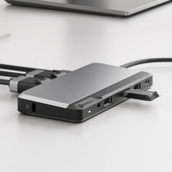 ALOGIC USB-C Dual Display Dock MX2 Lite DisplayPort-udgave