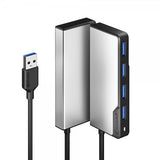 ALOGIC USB-A Fusion SWIFT 4-porters hub Rymdgrå